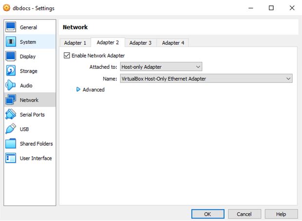 Intalling Linux on VM - Network Host-only Adapter