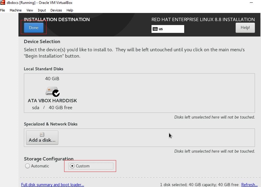 Intalling Linux on VM - Confirmation